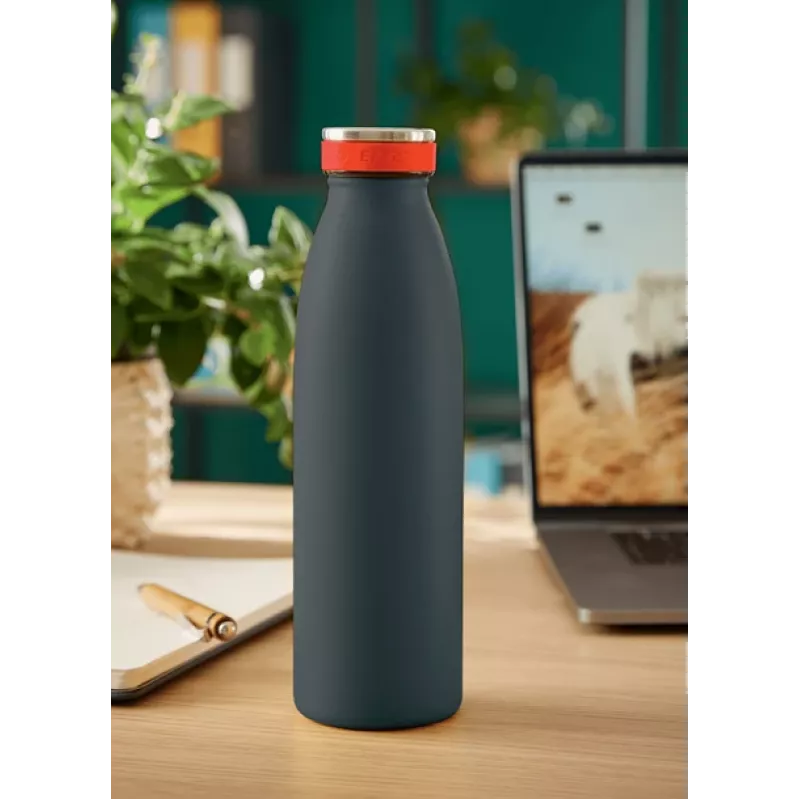 Leitz Cosy izoliuotas vandens butelis 500 ml, juodas, nerūdijantis plienas, 68 mm, 68 mm, 235 mm, 280 g