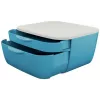 Leitz Cosy stalčių spintelė, 2 stalčiai (-ių), Polistirenas (PS), Mėlyna, Balta, 1 vnt., 251 mm, 143 mm