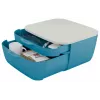 Leitz Cosy stalčių spintelė, 2 stalčiai (-ių), Polistirenas (PS), Mėlyna, Balta, 1 vnt., 251 mm, 143 mm