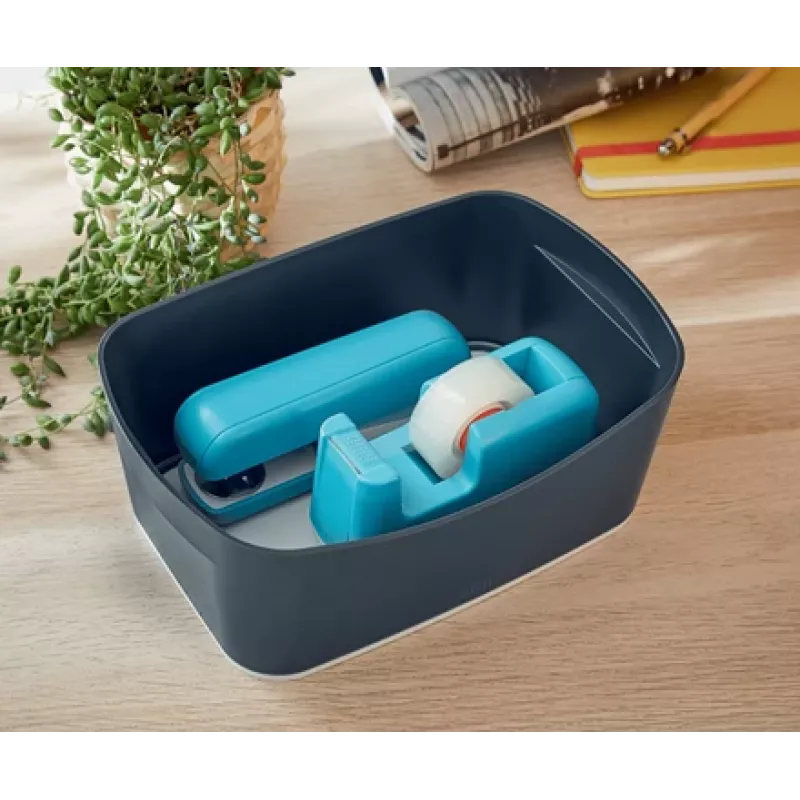 Leitz Cosy juostos dozatorius, 1,9 cm, 33 m, akrilnitrilo butadieno stirenas (ABS), mėlynas, 75 mm, 56 mm