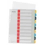 Leitz Cosy 1-10 spausdinamas skirstytuvas, PP, skaitmeninė kortelių rodyklė, polipropilenas (PP), vertikalus, A4 Maxi, 245 mm, 305 mm