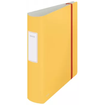 Leitz 180° Active Cosy svirties segtuvas 80 mm, A4, polifoamas, geltonas, 500 lapų, 80 g/m², 8,2 cm