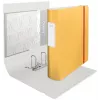 Leitz 180° Active Cosy svirties segtuvas 80 mm, A4, polifoamas, geltonas, 500 lapų, 80 g/m², 8,2 cm