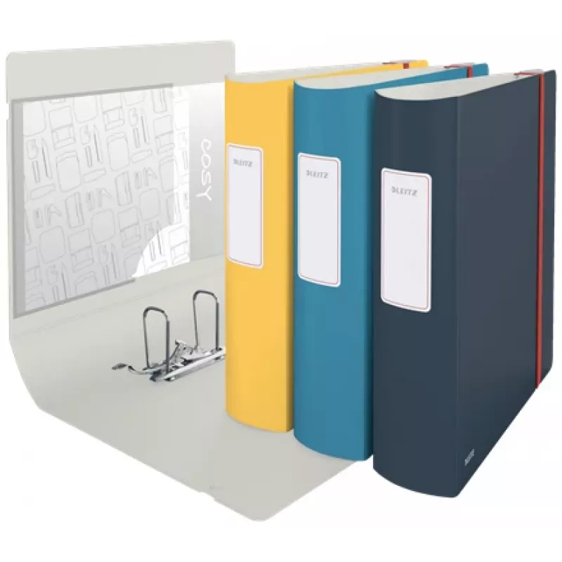 Leitz 180° Active Cosy svirties segtuvas 80 mm, A4, polifoamas, geltonas, 500 lapų, 80 g/m², 8,2 cm