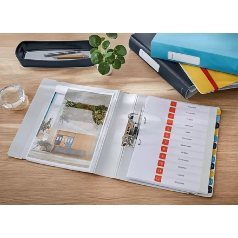 Leitz 180° Active Cosy svirties segtuvas 60 mm, A4, polyfoam, geltonas, 350 lapų, 80 g/m², 6,5 cm