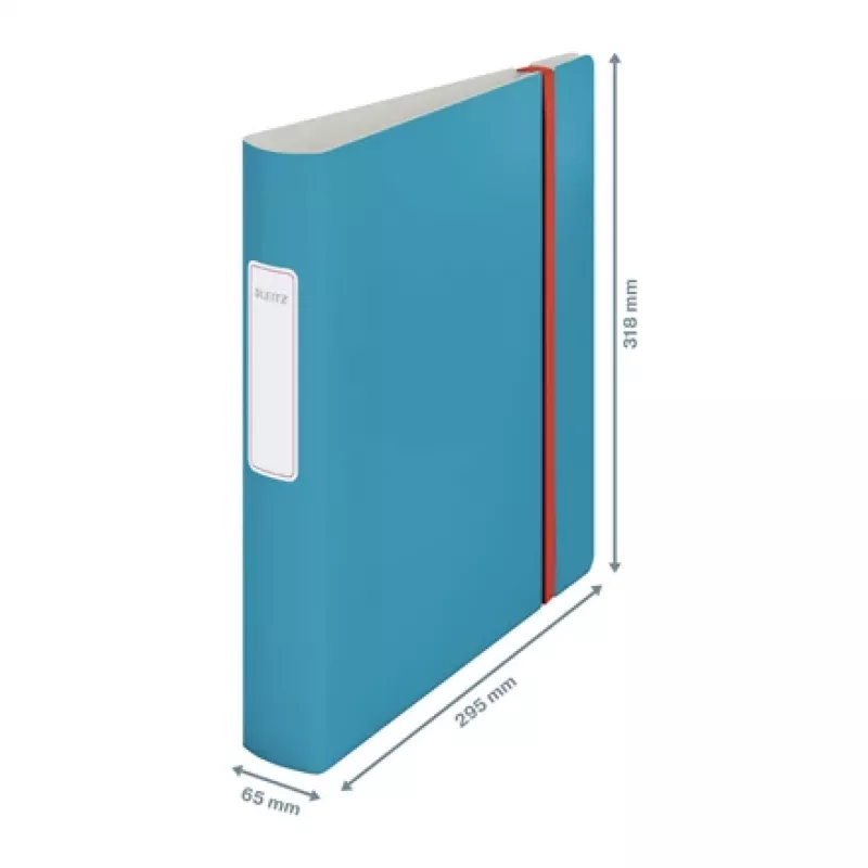 Leitz 180° Active Cosy svirtinė byla 60 mm, A4, poliporolonas, mėlyna, 350 lapų, 80 g/m², 6,5 cm