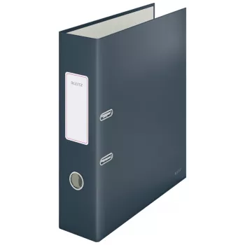 Leitz 180° Cosy svirtinė segtuvų byla Soft Touch 80 mm, A4, kartoninė, juoda, tekstūruotas paviršius, 600 lapų, 80 g/m²