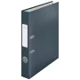 Leitz 180° Cosy svirties segtuvas Soft Touch 50 mm, A4, kartonas, juodas, tekstūruotas paviršius, 350 lapų, 80 g/m²
