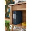 Leitz 180° Cosy svirties segtuvas Soft Touch 50 mm, A4, kartonas, juodas, tekstūruotas paviršius, 350 lapų, 80 g/m²