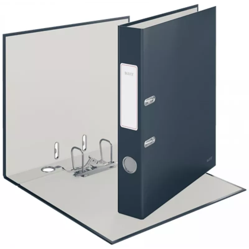 Leitz 180° Cosy svirties segtuvas Soft Touch 50 mm, A4, kartonas, juodas, tekstūruotas paviršius, 350 lapų, 80 g/m²