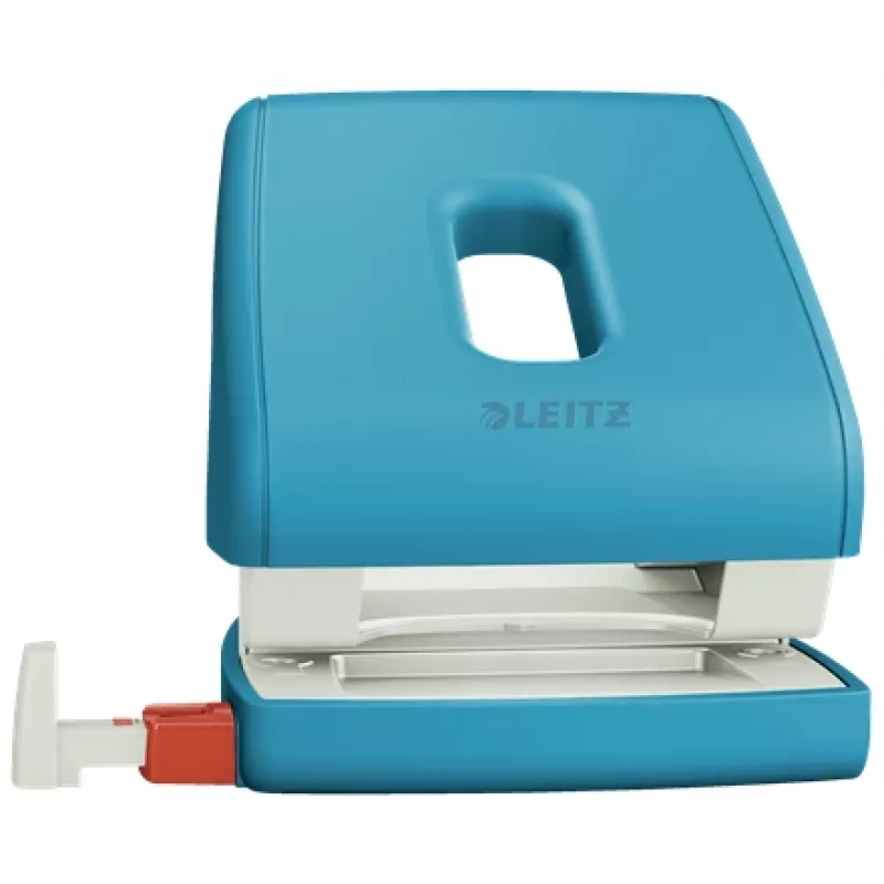 Leitz Cosy skylamušis 2 skylėms 30 lapų, 30 lapų, Mėlyna, Plastikas, 8 cm, 5,5 mm, A4