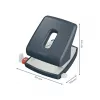 Leitz Cosy Hole Punch 2-hole 30 sheets, 30 sheets, Juoda, Plastic, 8 cm, 5.5 mm, A4, A5, A6, Folio, US-Quart, 8 x 8 x 8 cm