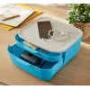 Leitz Cosy Hole Punch 2-hole 30 sheets, 30 sheets, Juoda, Plastic, 8 cm, 5.5 mm, A4, A5, A6, Folio, US-Quart, 8 x 8 x 8 cm