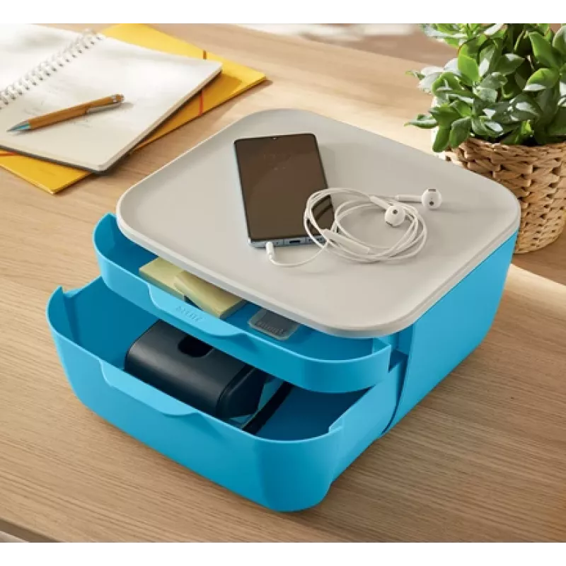 Leitz Cosy Hole Punch 2-hole 30 sheets, 30 sheets, Juoda, Plastic, 8 cm, 5.5 mm, A4, A5, A6, Folio, US-Quart, 8 x 8 x 8 cm