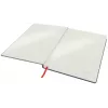 Leitz Cosy minkšto lietimo sąsiuvinis su languotu raštu, kietais viršeliais, vienspalvis, juodas, B5, 80 lapų, matinis, 100 g/m²