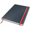 Leitz Cosy sąsiuvinis Soft Touch su linijomis ir kietais viršeliais, vienspalvis, juodas, B5, 80 lapų, matinis, 100 g/m²