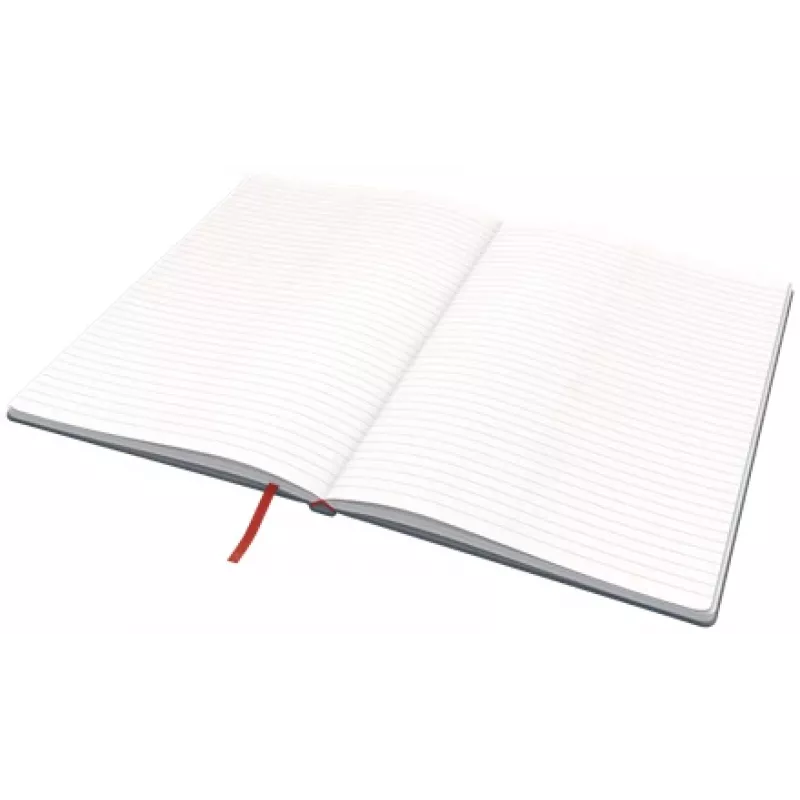 Leitz Cosy sąsiuvinis Soft Touch su linijomis ir kietais viršeliais, vienspalvis, juodas, B5, 80 lapų, matinis, 100 g/m²