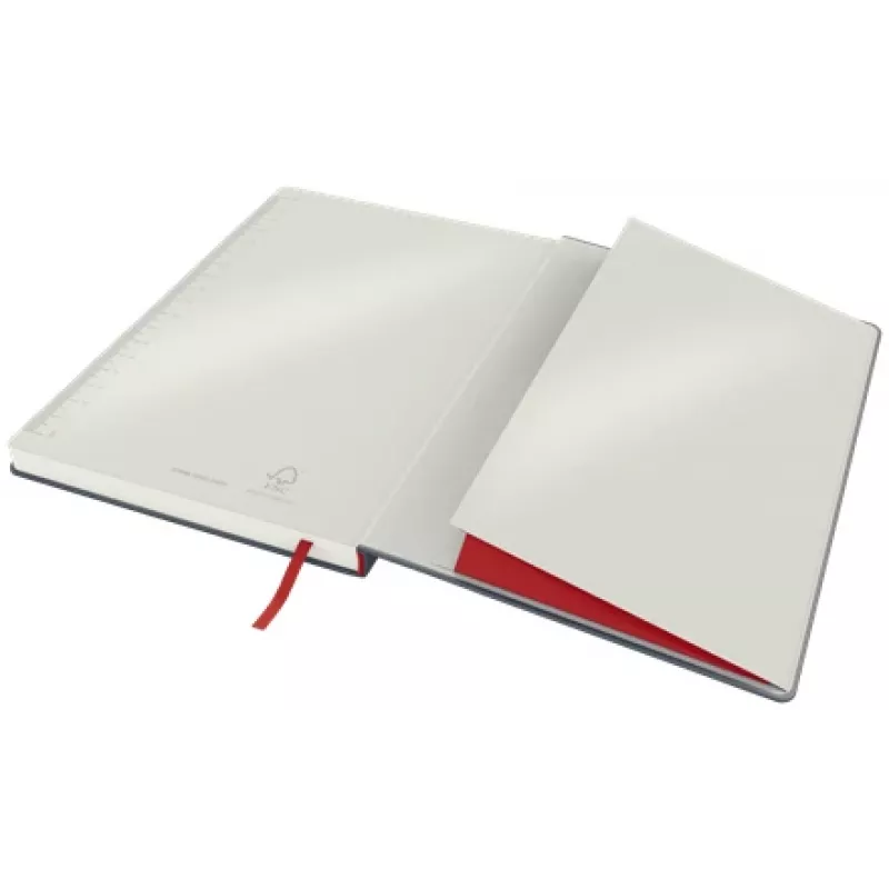 Leitz Cosy sąsiuvinis Soft Touch su linijomis ir kietais viršeliais, vienspalvis, juodas, B5, 80 lapų, matinis, 100 g/m²