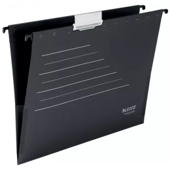 Leitz Alpha® Recycle Card Suspension Pocket, A4, Juoda, Cardboard, 80 g/m², 150 sheets, 348 mm