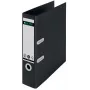 Leitz 180° Recycle svirtinis segtuvas, A4, Kartonas, Juoda, 600 lapų, 80 g/m², 320 mm