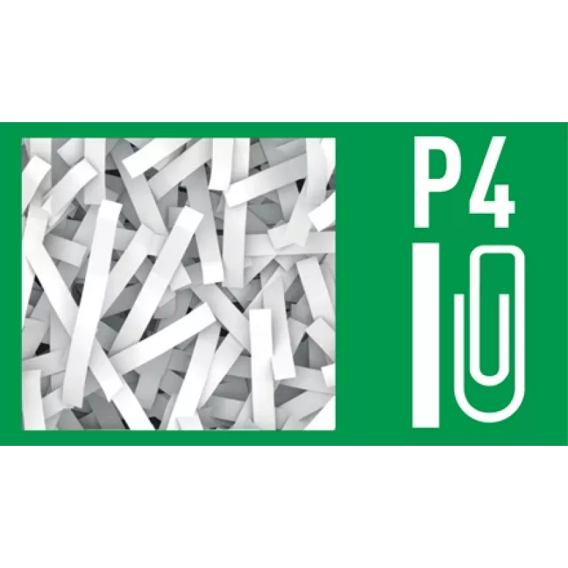 Leitz IQ Protect Premium popieriaus smulkintuvas 6X P4, 4 x 40 mm, 10 L, 100 lapų, 55 dB, lietimui jautrus, 6 lapai