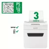Leitz IQ Protect Premium popieriaus smulkintuvas 3M P5, mikro pjovimo, 2 x 15 mm, 10 l, 125 lapai, 55 dB, jutiklinis