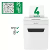 Leitz IQ Protect Premium popieriaus smulkintuvas 4M P5, mikropjovimo, 2 x 15 mm, 14 L, 150 lapų, 55 dB, jutiklinis