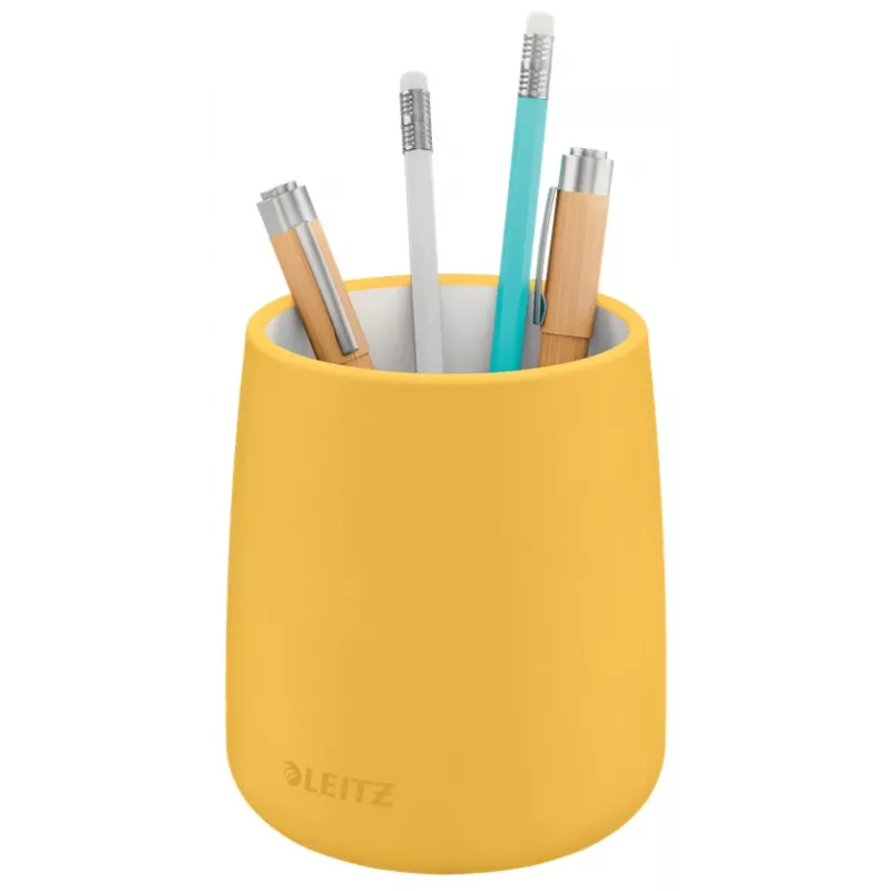 Leitz Cosy Pieštukų dėklas, Geltonas, Keramika, Berniukams/Mergaitėms, 8.7 cm, 105 mm, 240 g