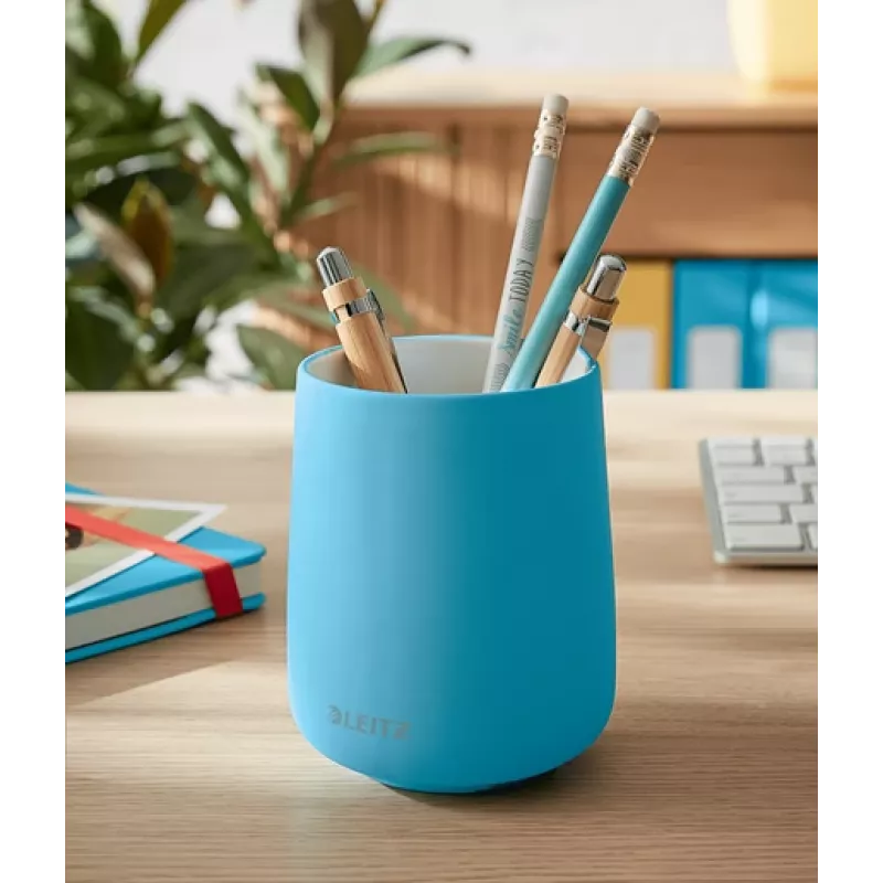 Leitz Cosy Pen Pot, mėlynas, keramikinis, berniukui/mergaitei, 8,7 cm, 105 mm, 240 g