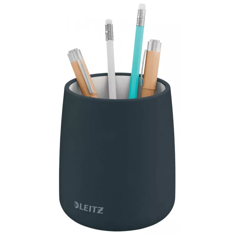 “Leitz Cosy” rašiklių dėklas, pilkas, keramika, berniukams/mergaitėms, 8,7 cm, 105 mm, 240 g