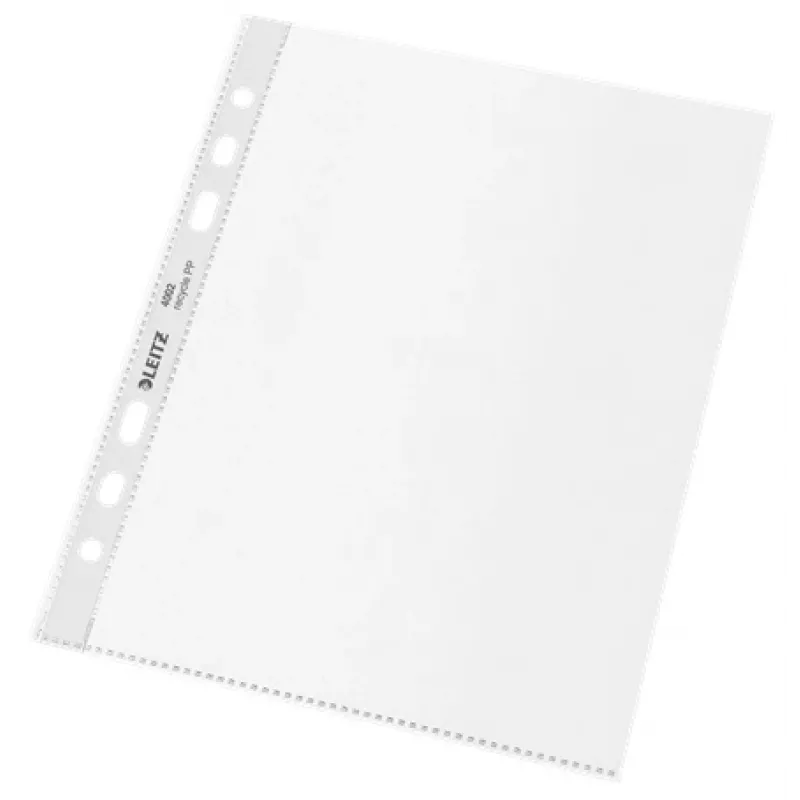 Leitz Recycle A5 kišenė, 150 x 210 mm (A5), skaidri, polipropilenas (PP), matinė, vertikali, 0,1 mm