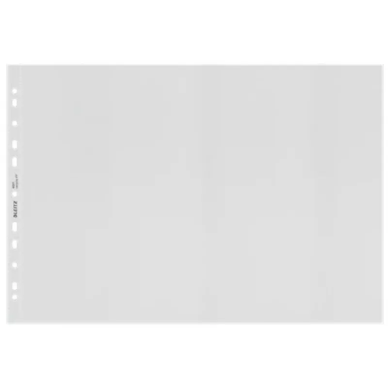 “Leitz Recycle” A3 dokumentų įdėklas, 300 x 420 (A3), permatomas, polipropilenas (PP), matinis, gulsčias, 2 mm