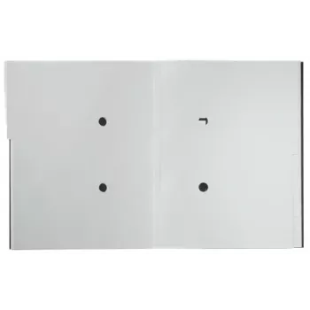 Leitz Recycle Card Divider Book, parašų aplankas, A4, kartonas, juoda, matinė, elastinė juosta