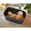 Leitz MyBox Cosy Small su dangčiu, dėžė daiktams laikyti, Dėžė daiktams laikyti, Pilka, Stačiakampio formos, Plastikas, Vienspalvė, Vidaus