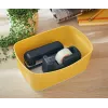 Leitz MyBox Cosy laikymo padėklas, Laikymo padėklas, Geltona, Stačiakampis, Plastikas, Vienspalvis, 246 mm