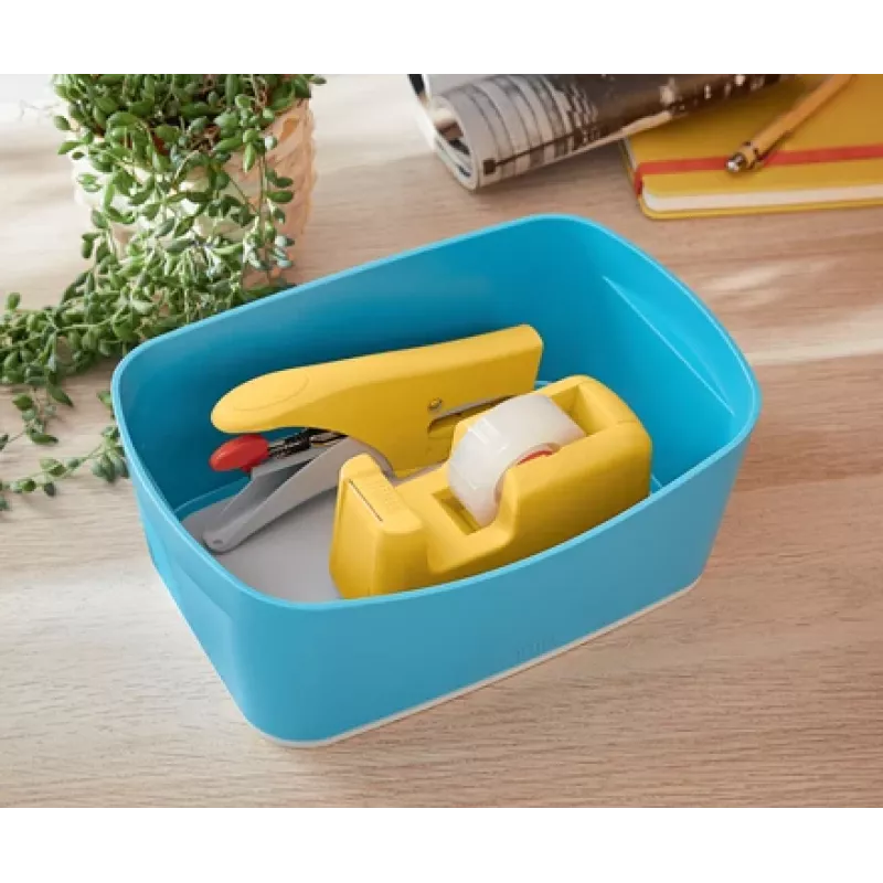 Leitz MyBox Cosy laikymo dėklas, Laikymo dėžė, Mėlyna, Stačiakampis, Plastikas, Vienspalvis, Vidaus naudojimui