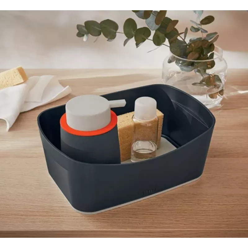 Leitz MyBox Cosy laikymo dėklas, Laikymo dėžutė, Pilka, Stačiakampis, Plastikas, Vienspalvis, Vidaus