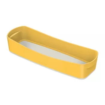 Leitz MyBox Cosy Organizer Tray Long, Saugojimas, Dėžutė daiktams, Geltona, Stačiakampė, Plastikas, Vienspalvis, 307 mm