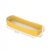 Leitz MyBox Cosy Organizer Tray Long, Saugojimas, Dėžutė daiktams, Geltona, Stačiakampė, Plastikas, Vienspalvis, 307 mm