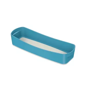 Leitz MyBox Cosy Organiser Tray Long, Saugojimas, Laikymo dėžutė, Mėlyna, Stačiakampė, Plastikinė, Vienspalvė, 307 mm