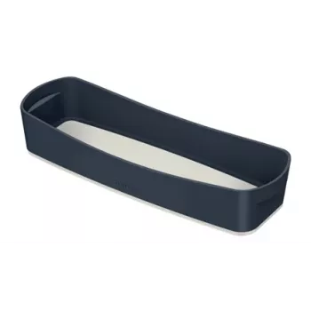 Leitz MyBox Cosy Organiser Tray Long, Storage, Laikymo dėžutė, Pilka, Stačiakampė, Plastikinė, Vienspalvė, Vidaus naudojimui