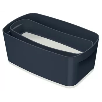Leitz MyBox Cosy Organiser Tray Long, Storage, Laikymo dėžutė, Pilka, Stačiakampė, Plastikinė, Vienspalvė, Vidaus naudojimui