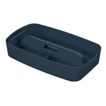 Leitz MyBox Cosy Organiser Tray su rankena, mažas, saugojimo, Pilka, Plastikas, 307 mm, 181 mm, 56 mm, 300 g