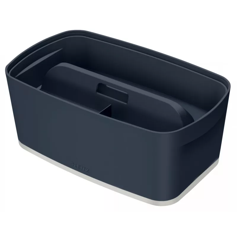 Leitz MyBox Cosy Organiser Tray su rankena, mažas, saugojimo, Pilka, Plastikas, 307 mm, 181 mm, 56 mm, 300 g