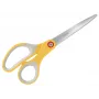 Leitz Cosy Titanium Office Scissors 205 mm, Suaugusiems, Tiesus kirpimas, Viengubos, Pilka, Geltona, Nerūdijantis plienas, Biuro žirklės