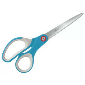 Leitz Cosy Titanium Office Scissors 205 mm, suaugusiems, tiesus pjūvis, viengubos, mėlynos, nerūdijantis plienas, biuro žirklės