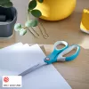 Leitz Cosy Titanium Office Scissors 205 mm, suaugusiems, tiesus pjūvis, viengubos, mėlynos, nerūdijantis plienas, biuro žirklės
