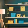 Leitz Click & Store Cosy Cube didelė laikymo dėžė, Laikymo dėžė, Geltona, Stačiakampė, Kartonas, Vienspalvė, Skirta naudoti viduje