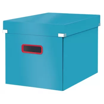 Leitz Click & Store Cosy Cube Large Storage Box, Storage box, Mėlyna, Stačiakampė, Kartonas, Vienspalvė, Patalpoje