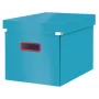 Leitz Click & Store Cosy Cube Large Storage Box, Storage box, Mėlyna, Stačiakampė, Kartonas, Vienspalvė, Patalpoje